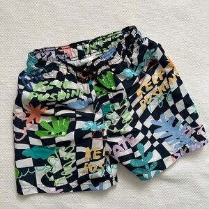 Colorful Kids swim trunks